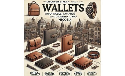 Discover Stylish Wallets in Nicosia: Affordable, Durable, and Delivered to You